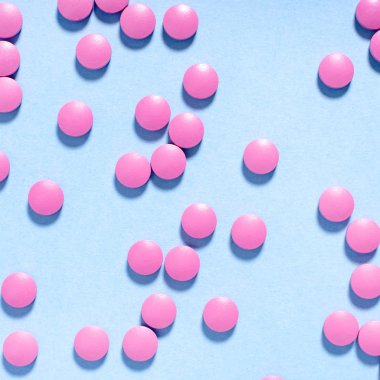 Pembe yuvarlak hapları 