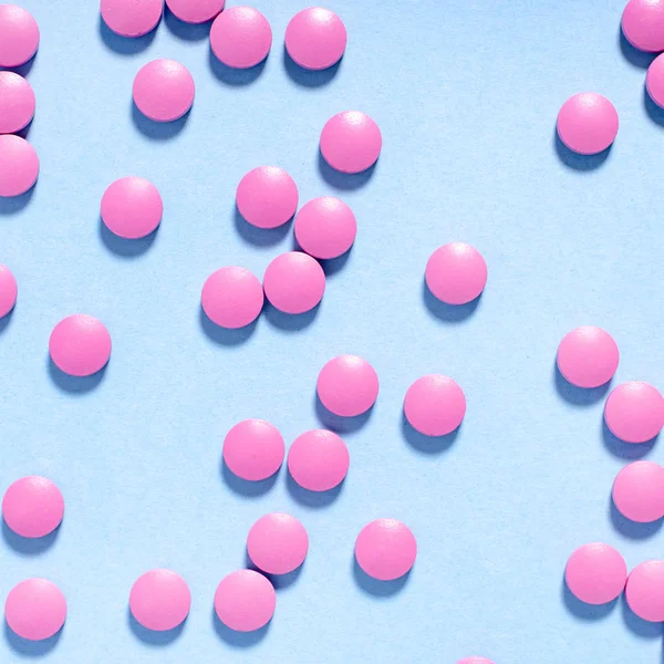 Pembe yuvarlak hapları 