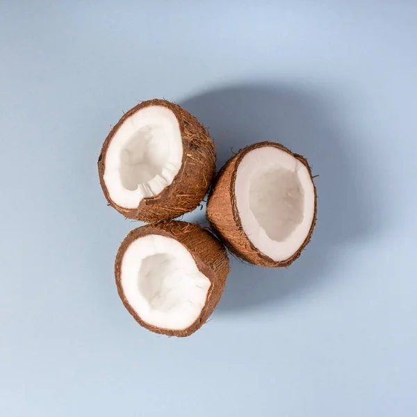 Three halves of coconut — Stock Photo, Image