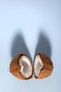 Yarım hindistan cevizinin içine kırık