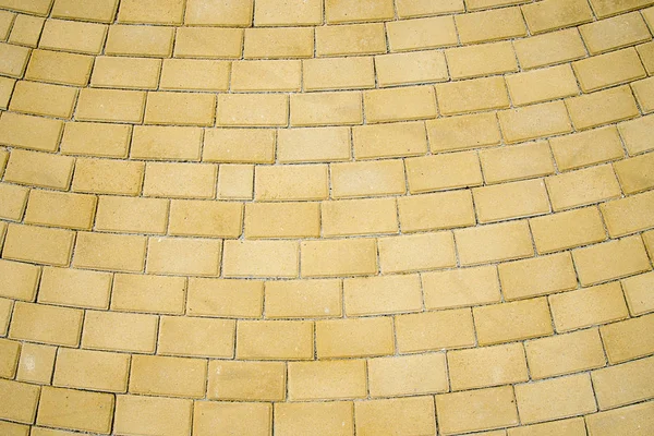 Yellow background brick laying texture pattern