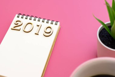 2019 için hedefleri tanımlamak için defter