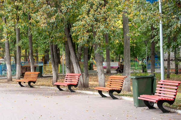 Gepflegter Stadtpark — Stockfoto