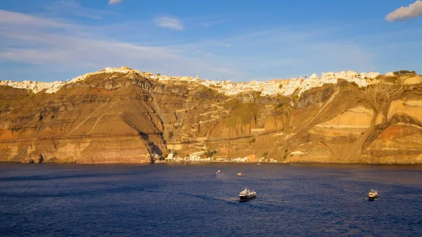 Town of Fira on Island of Santorini, Greece — Stock Photo, Image