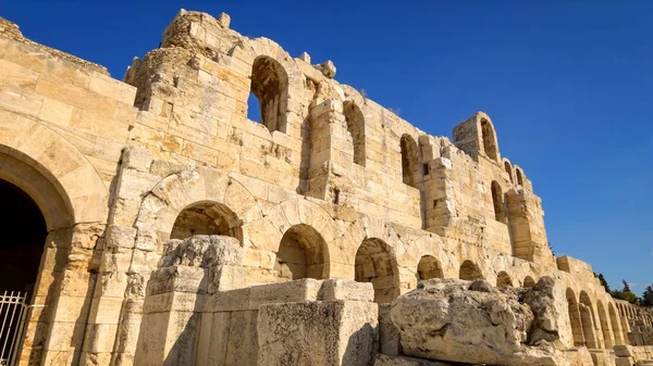 Dionysus Theatre at Acropolis, Athens, Greece Stock Image