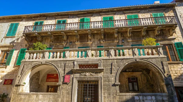 Palácio da Família Pima em Kotor, Montenegro — Fotografia de Stock