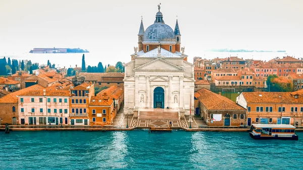 Veneza, Itália Igreja do Santissimo Redentore ou II Redentore — Fotografia de Stock