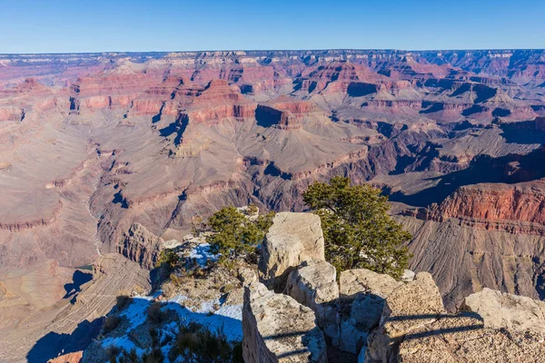 Rugged Beauty Grand Canyon South Rim — Stock Photo, Image