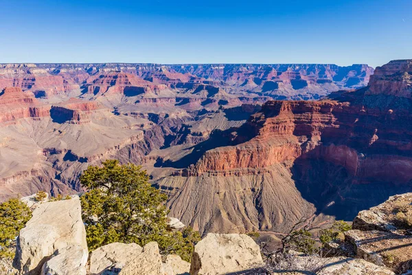 Ruige Schoonheid Van Grand Canyon Van Zuid Rand — Stockfoto