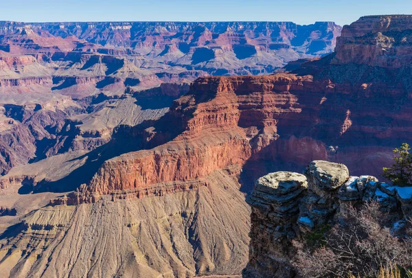 Rugged Beauty Grand Canyon South Rim — Stock Photo, Image