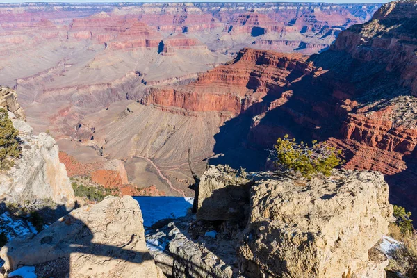 Drsné Krásy Grand Canyon Jižního Okraje — Stock fotografie