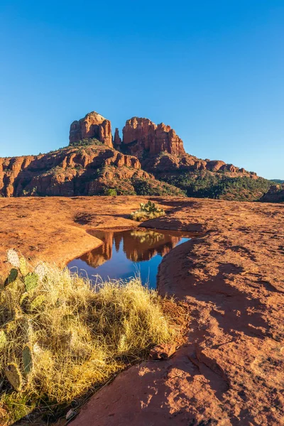 Scenic Beauty Cathedral Rocks Sedona Arizona — Stock Photo, Image