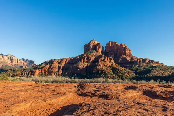 Belleza Escénica Las Rocas Catedral Cerca Sedona Arizona —  Fotos de Stock