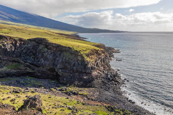 Γραφικό Ακτογραμμή Maui Κοντά Hana — Φωτογραφία Αρχείου