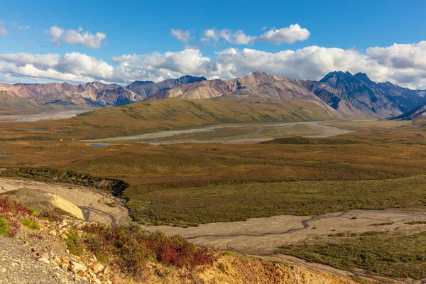 Die Malerische Landschaft Des Denali Nationalparks Alaska — Stockfoto