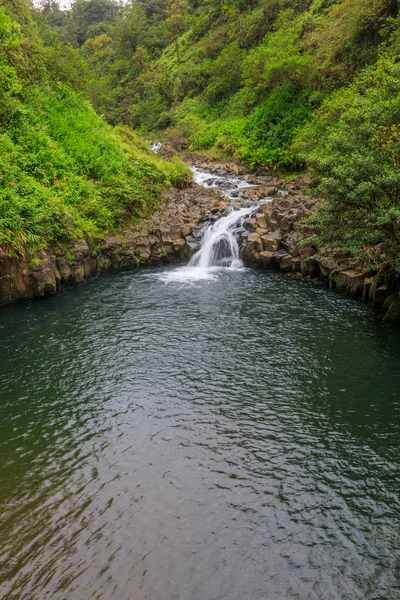 Scenic Waterfall Hana Maui — Stock Photo, Image