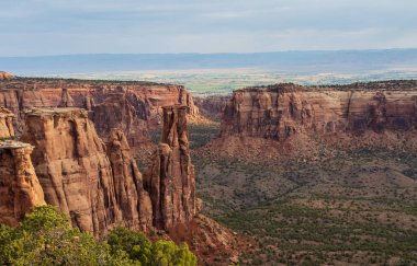 engebeli güzellik Batı Colorado Colorado Ulusal Anıtı