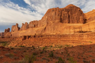 doğal park avenue manzara arches national park Utah