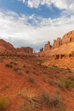 doğal park avenue manzara arches national park Utah