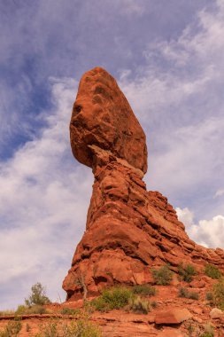 doğal dengeli rock manzara arches Ulusal Parkı utah