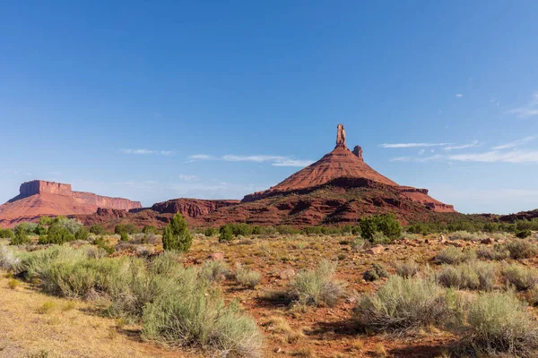 Paisagem Desértica Cênica Perto Moab Utah — Fotografia de Stock