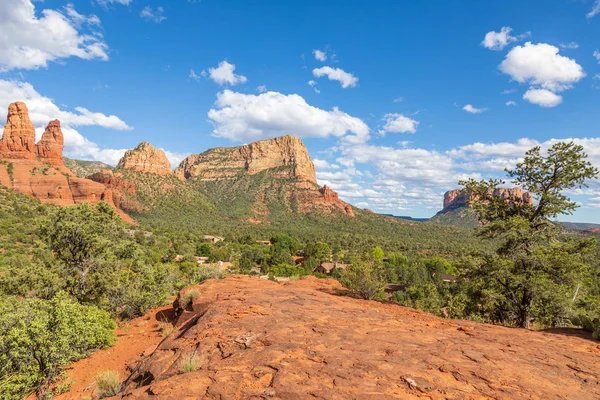 Krajobraz Malowniczego Czerwona Skała Sedona Stanie Arizona — Zdjęcie stockowe