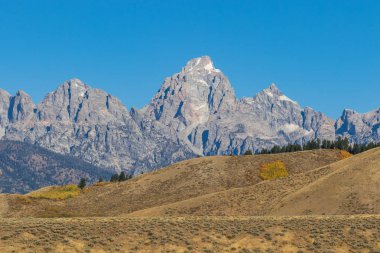 Sonbahar Teton Peyzaj doğal güzellikleri