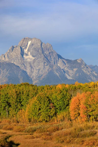 Schilderachtige Schoonheid Van Het Landschap Van Teton Herfst — Stockfoto