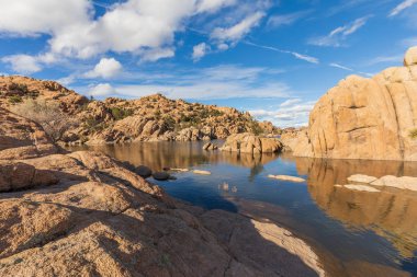 watson göl prescott arizona doğal peyzaj