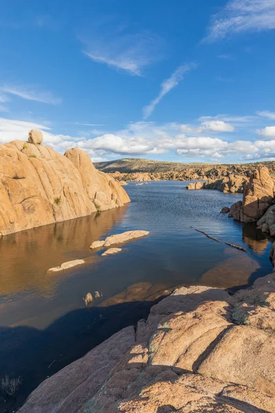 Het Schilderachtige Landschap Van Watson Lake Prescott Arizona — Stockfoto