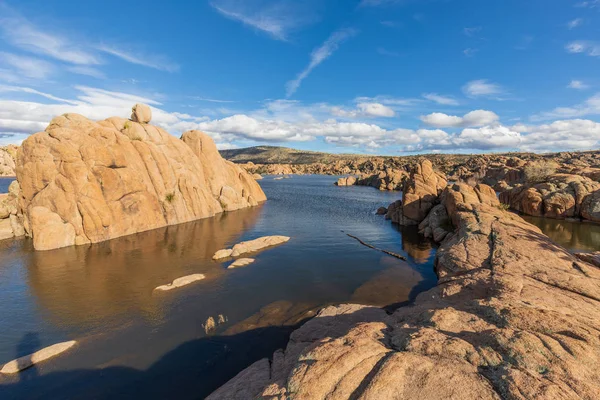 Het Schilderachtige Landschap Van Watson Lake Prescott Arizona — Stockfoto