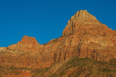 Zion National Park Utah doğal sonbahar manzara