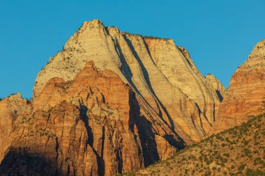 Zion National Park Utah doğal sonbahar manzara