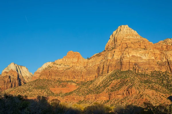 Zion National Park Utah doğal sonbahar manzara