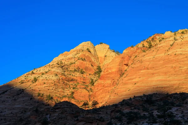 Paisaje Escarpado Del Parque Nacional Zion Utah — Foto de Stock