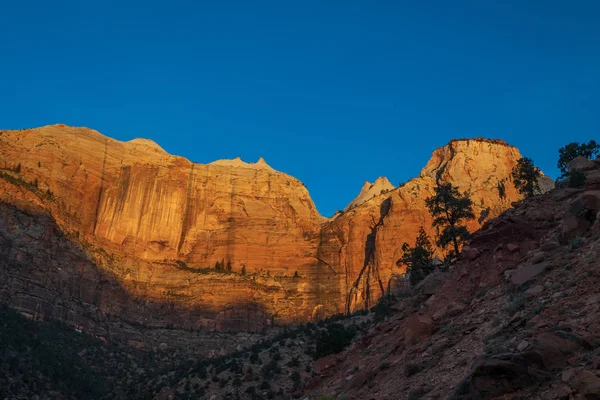 gündoğumu, Zion National Park Utah Peyzaj doğal