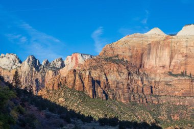 Zion National Park Utah doğal peyzaj