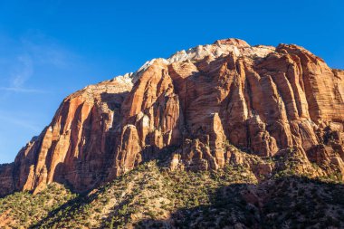 Zion National Park Utah sağlam manzara