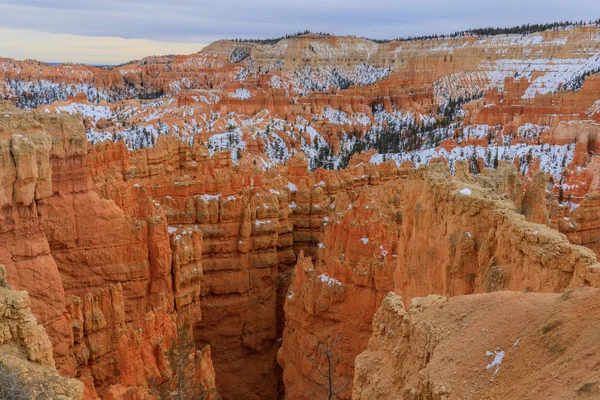 Paisaje Escénico Bryce Canyon Utah Invierno —  Fotos de Stock