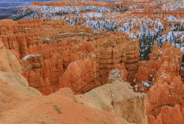 Paisaje Escénico Bryce Canyon Utah Invierno —  Fotos de Stock