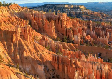 Bryce Canyon Milli Parkı Utah doğal manzara kış