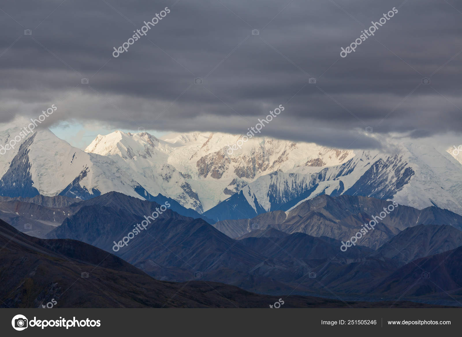 Scenic Landscape Denali National Park Alaska Autumn Stock Photo Image By C Twildlife 251505246