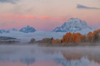 Teton doğal peyzaj yansımasıdır Güz