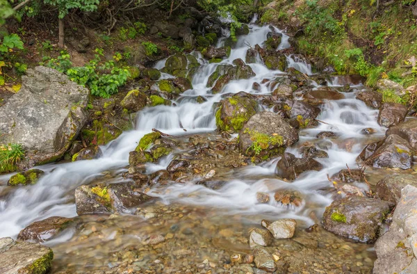 Beautiful Fast Flowing Stream Chugach Mountains Alaska — Stock Photo, Image