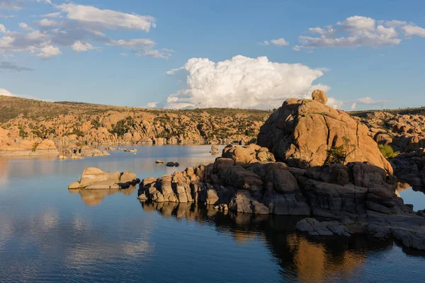 Scenic Landscape Watson Lake Prescott Arizona — стоковое фото