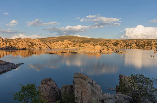 Het Schilderachtige Landschap Van Watson Lake Prescott Arizona — Stockfoto