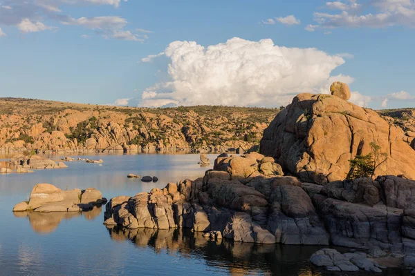 Paesaggio Panoramico Watson Lago Prescott Arizona — Foto Stock