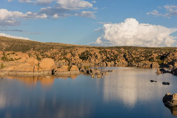 Malowniczych Okolicach Watson Jezioro Prescott Arizona — Zdjęcie stockowe