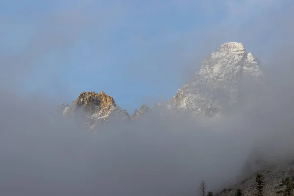 Festői Táj Grand Teton Nemzeti Park Wyoming Ősszel — Stock Fotó