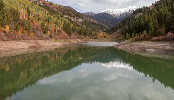 Paesaggio Paesaggistico Autunnale Nel Fiume Snake Canyon Idaho — Foto Stock